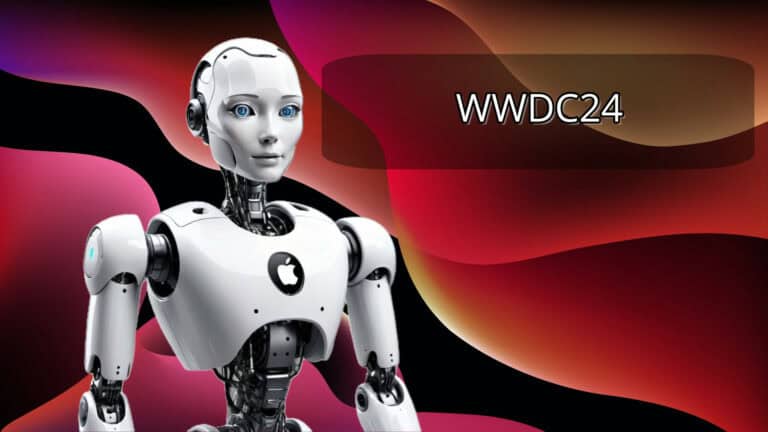En Apple robot til WWDC 2024